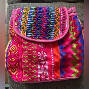 Colorful Patterned Women's Bag